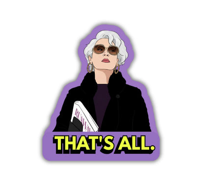 THAT'S ALL