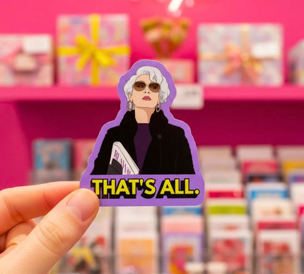 THAT'S ALL