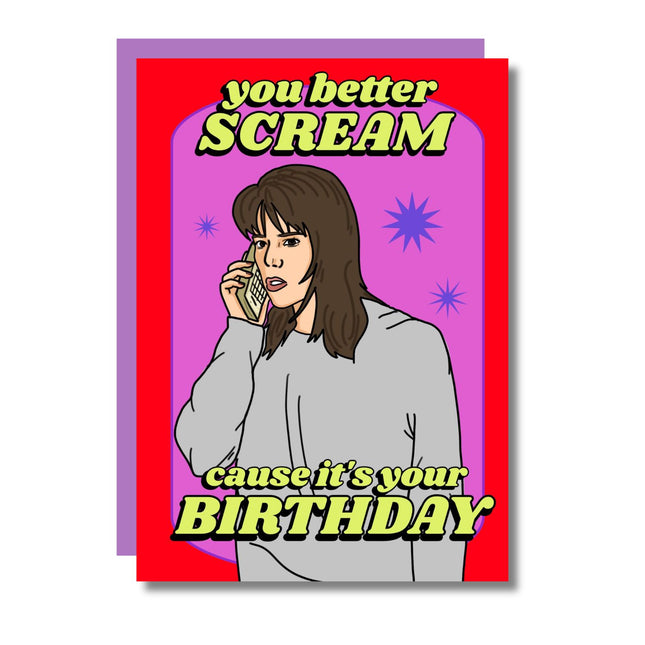 YOU BETTER SCREAM