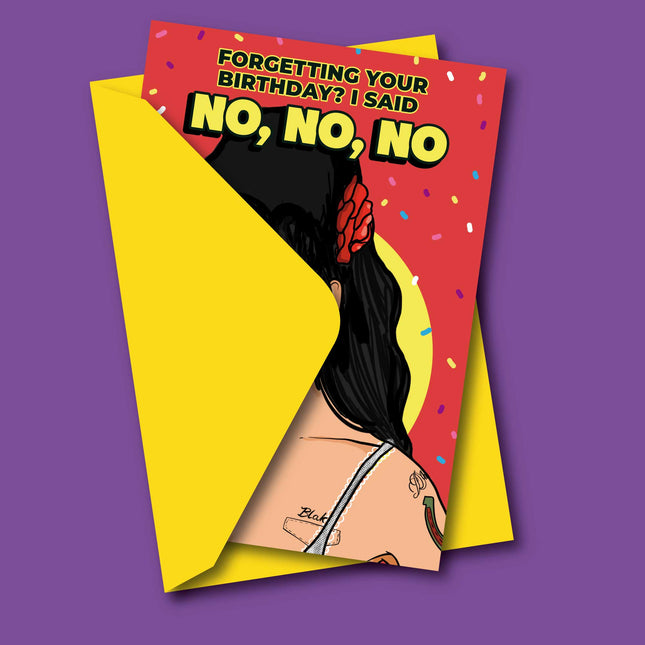 NO, NO, NO 🖤