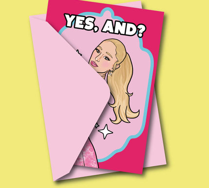 YES, AND?