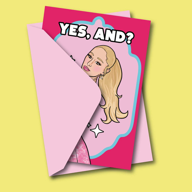YES, AND?