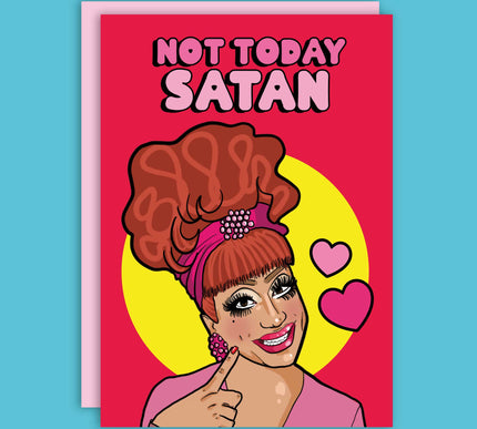 NOT TODAY SATAN 👹