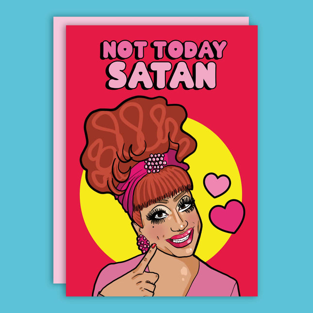 NOT TODAY SATAN 👹
