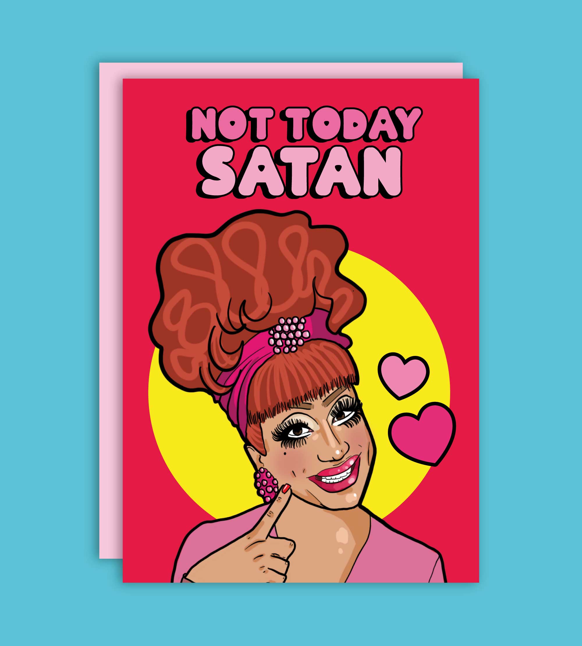NOT TODAY SATAN 👹
