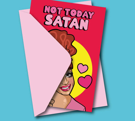 NOT TODAY SATAN 👹