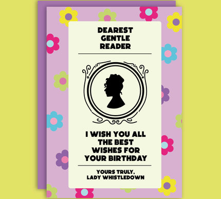 DEAREST GENTLE READER 🧾