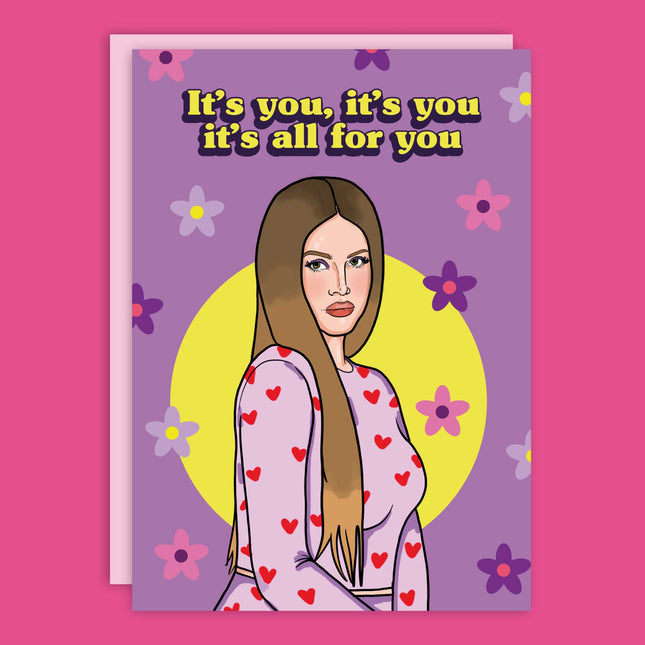 IT'S ALL FOR YOU