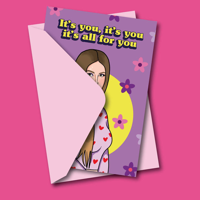 IT'S ALL FOR YOU