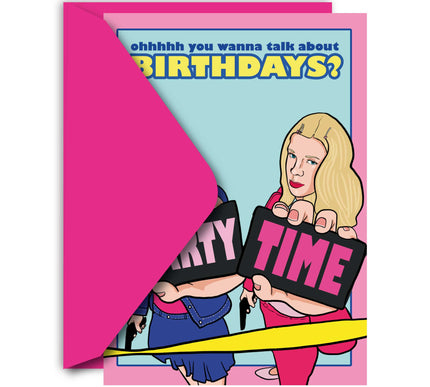 TALK ABOUT BIRTHDAYS?