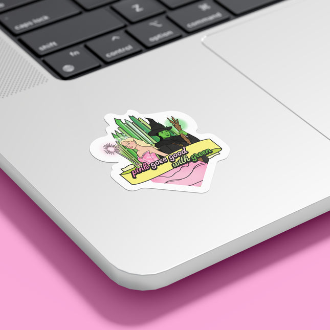 PINK GOES GOOD WITH GREEN