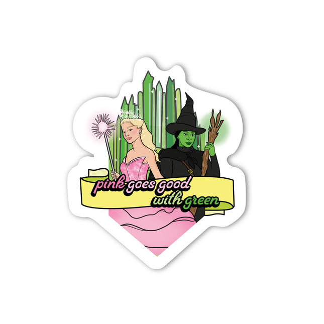PINK GOES GOOD WITH GREEN