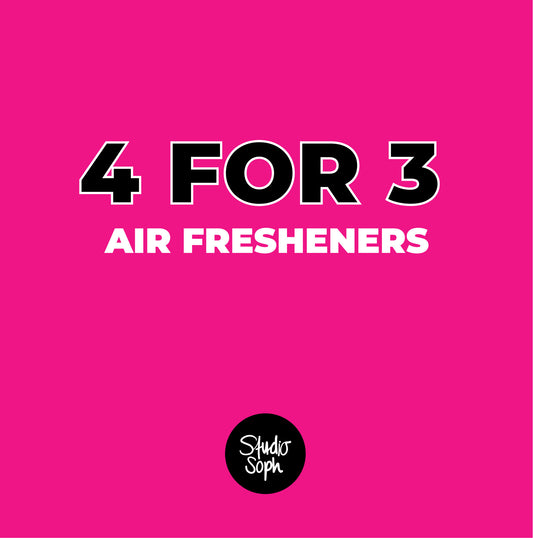 4 FOR 3 AIR FRESHENER