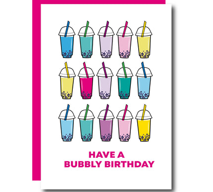 BUBBLY BIRTHDAY 🧋
