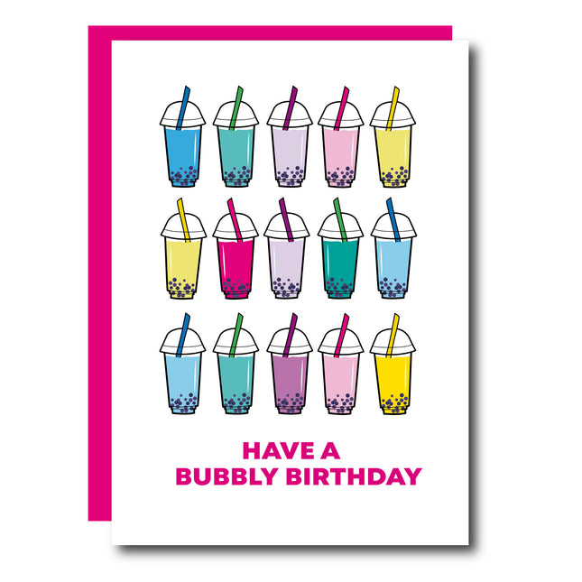 BUBBLY BIRTHDAY 🧋